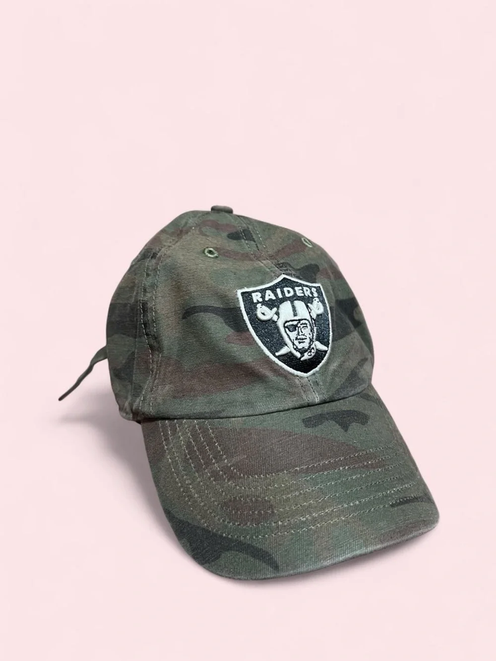 Camouflage Raiders Hat - Green & Brown